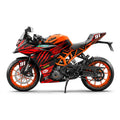 KTM RC 390 Red Black Graphics Kit