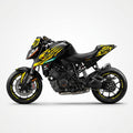 KTM Super Duke 1290 Yellow Black Graphics Kit