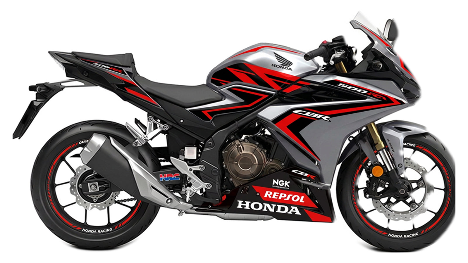 Honda CBR500R Graphics Kit