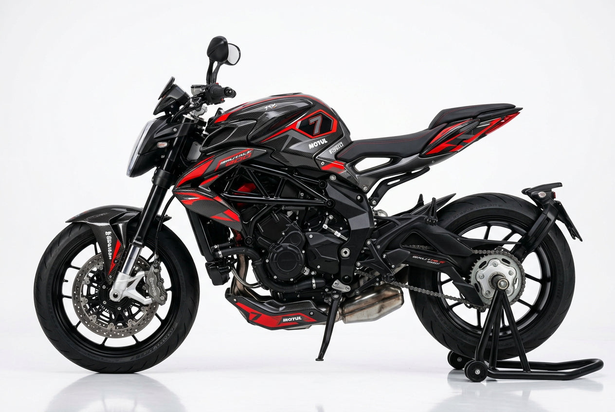 MV Agusta Brutale 800 Carbon Red Graphics Kit