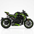 MV Agusta Brutale 1000 Neon Green Black Graphics Kit
