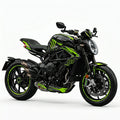 MV Agusta Dragster Neon Green Black Graphics Kit