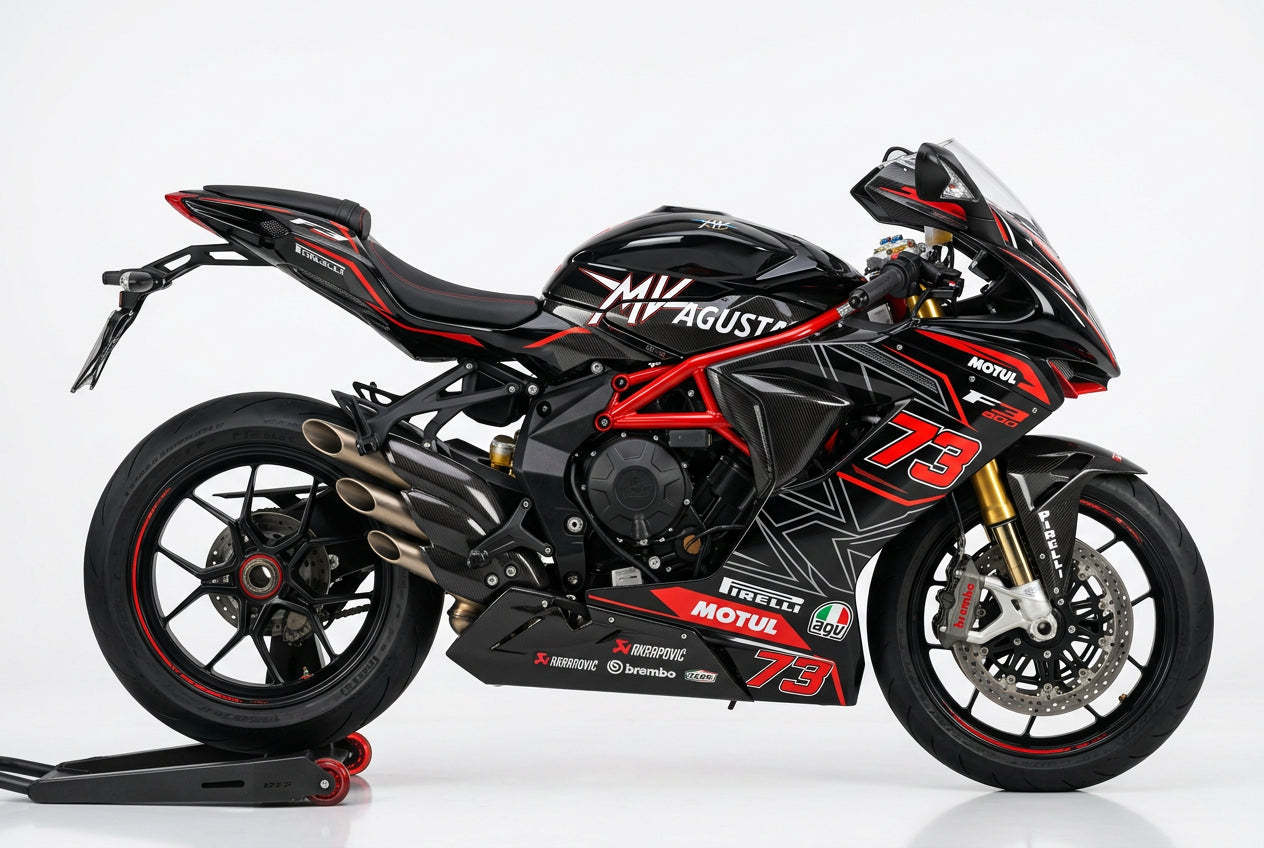 MV Agusta F3 800 Carbon Red Graphics Kit