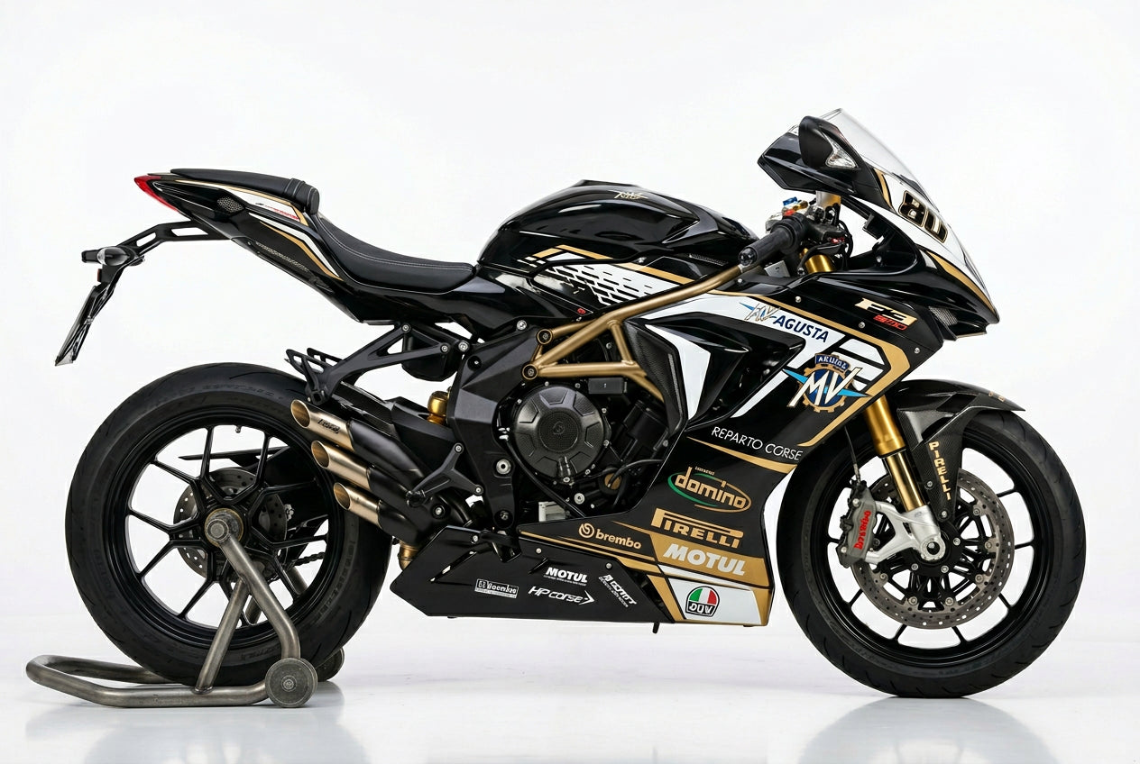 MV Agusta F3 800 White Gold Graphics Kit