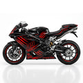 MV Agusta F4 Racing Graphics Kit Red Black