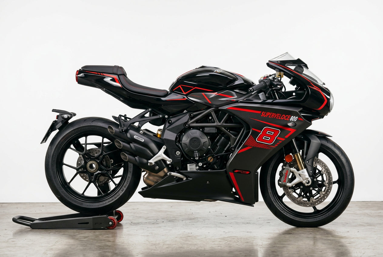 MV Agusta Superveloce 800 Carbon Red Graphics Kit