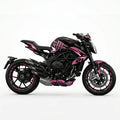 MV Agusta Dragster Pink Black Graphics Kit
