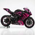 MV Agusta F3 Pink Black Graphics Kit