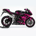 MV Agusta F4 Pink Black Graphics Kit