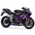 MV Agusta F4 Purple Silver Graphics Kit