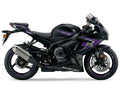 Suzuki GSX-R600 Purple Silver Racing Decal Kit