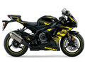 Suzuki GSX-R750 Yellow Black Racing Decal Kit
