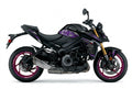 Suzuki GSX-S1000 Purple Silver Decal Kit
