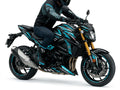 Suzuki GSX-S750 Cyan White Decal Kit
