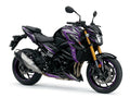 Suzuki GSX-S750 Purple Silver Decal Kit