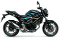 Suzuki SV650 Cyan White Decal Kit
