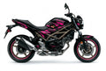 Suzuki SV650 Pink Black Decal Kit