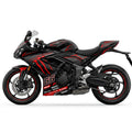 Triumph Daytona 660 Carbon Red Graphics Kit