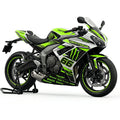 Triumph Daytona 660 Neon Green Black Graphics Kit