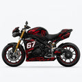 Triumph Speed Triple Carbon Red Graphics Kit