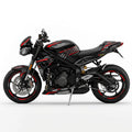 Triumph Street Triple Carbon Red Graphics Kit