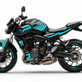 Yamaha MT-07 Cyan White Decal Kit