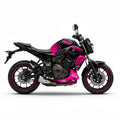 Yamaha MT-07 Pink Black Decal Kit