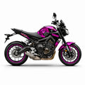Yamaha MT-09 Pink Black Decal Kit