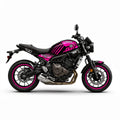 Yamaha XSR700 Pink Black Decal Kit