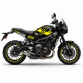 Yamaha XSR900 Yellow Black Decal Kit