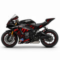 Yamaha YZF-R1 Carbon Red Decal Kit