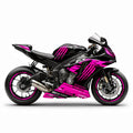 Yamaha YZF-R1 Pink Black Decal Kit